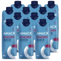 Amacx Cherry Juice 0.5l Gjenoppretting 12 Enheter Amacx Cherry Juice 0.5l Gjenoppretting 12 Enheter