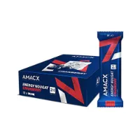 Amacx Energibar Boks Tranebær Nougat 37g 12 Enheter Amacx Energibar Boks Tranebær Nougat 37g 12 Enheter