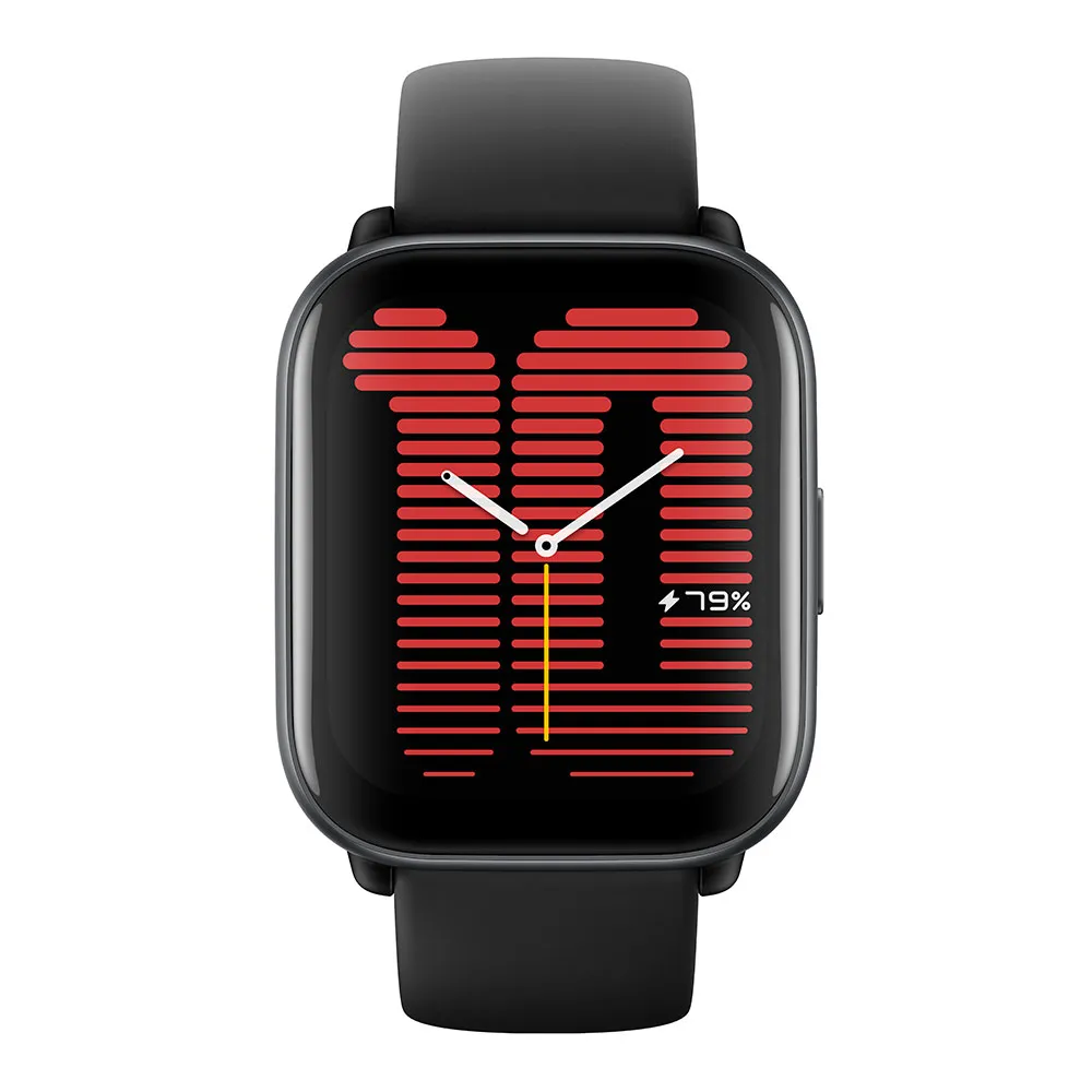 Amazfit Active 1.75 Amoled Smartklokke, Midnight black