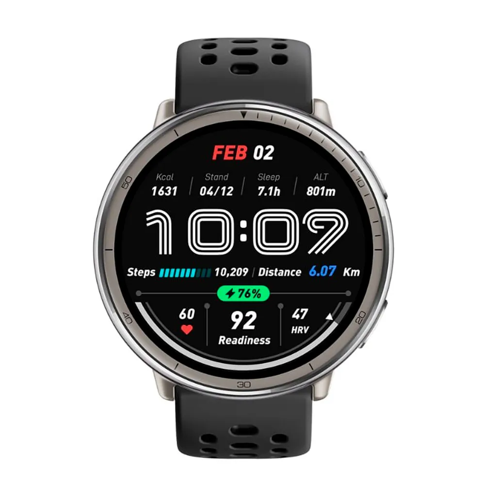 Amazfit Active 2 Smartklokke, Black