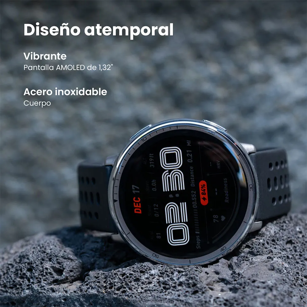 Amazfit Active 2 Smartklokke Refurbished, Black