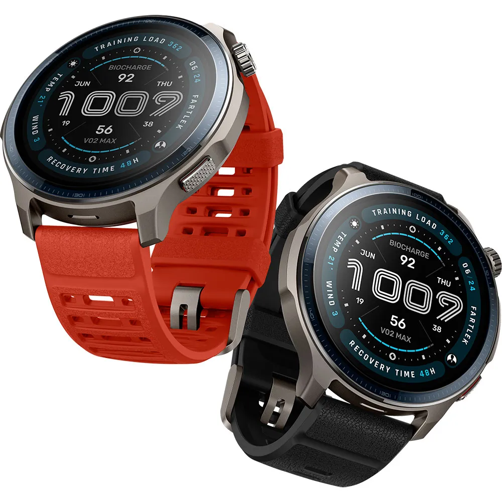 Amazfit Balance 2 Smartklokke, Black / red Amazfit Balance 2 Smartklokke, Black / red