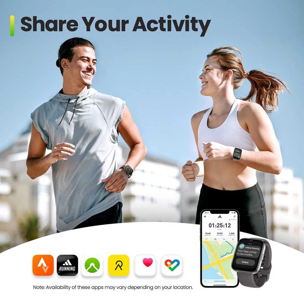 Amazfit Bip 5 Unity Smartklokke, Black