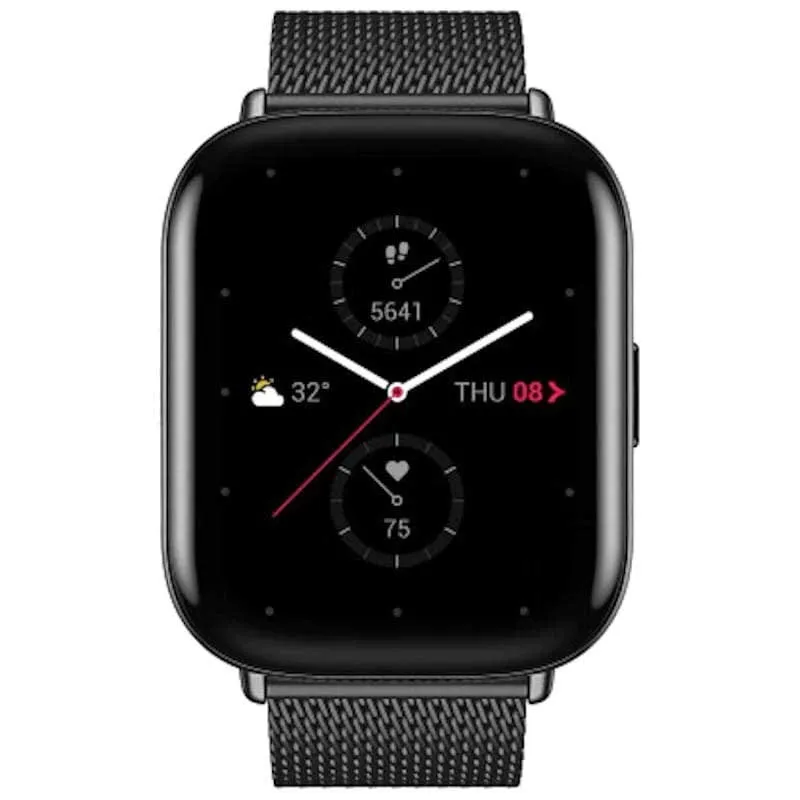 Amazfit Zepp E Square Metallic Smartklokke, Black