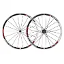 American Classic Victory 30 Hjulsett For Grussykkel, Black / white, 100 / 130mm, Shimano/Sram HG