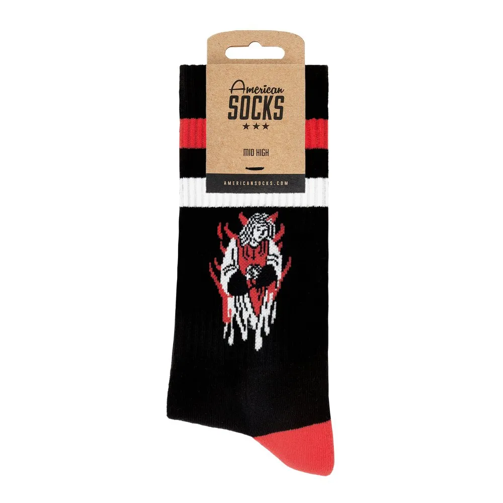 American Socks Bad Trip Lange Sokker, Black