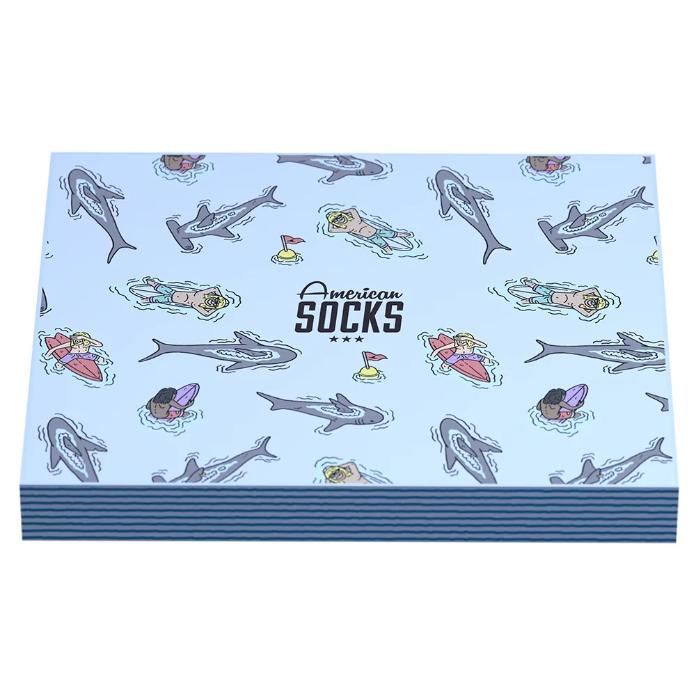 American Socks Stinky Surfer Gift Sokker, Blue American Socks Stinky Surfer Gift Sokker, Blue