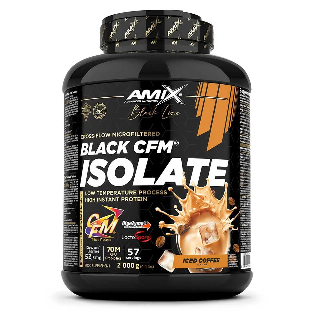 Amix Black Cfm Isolate Whey 2kg Protein Iskaffe, One size Amix Black Cfm Isolate Whey 2kg Protein Iskaffe, One size