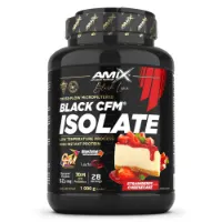 Amix Black Cfm Isolert Myseprotein Ostekake Med Jordbær 1kg