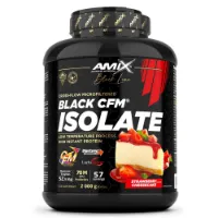 Amix Black Cfm Isolert Myseprotein Ostekake Med Jordbær 2kg Amix Black Cfm Isolert Myseprotein Ostekake Med Jordbær 2kg