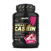 Amix Black Micellar 1kg Casein Protein Bringebær Amix Black Micellar 1kg Casein Protein Bringebær