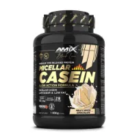 Amix Black Micellar 1kg Casein Protein Hvit Sjokolade Amix Black Micellar 1kg Casein Protein Hvit Sjokolade