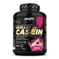 Amix Black Micellar 2kg Casein Protein Bringebær
