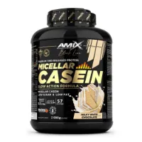 Amix Black Micellar 2kg Casein Protein Hvit Sjokolade Amix Black Micellar 2kg Casein Protein Hvit Sjokolade
