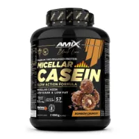 Amix Black Micellar 2kg Casein Protein Sprø Sjokolade