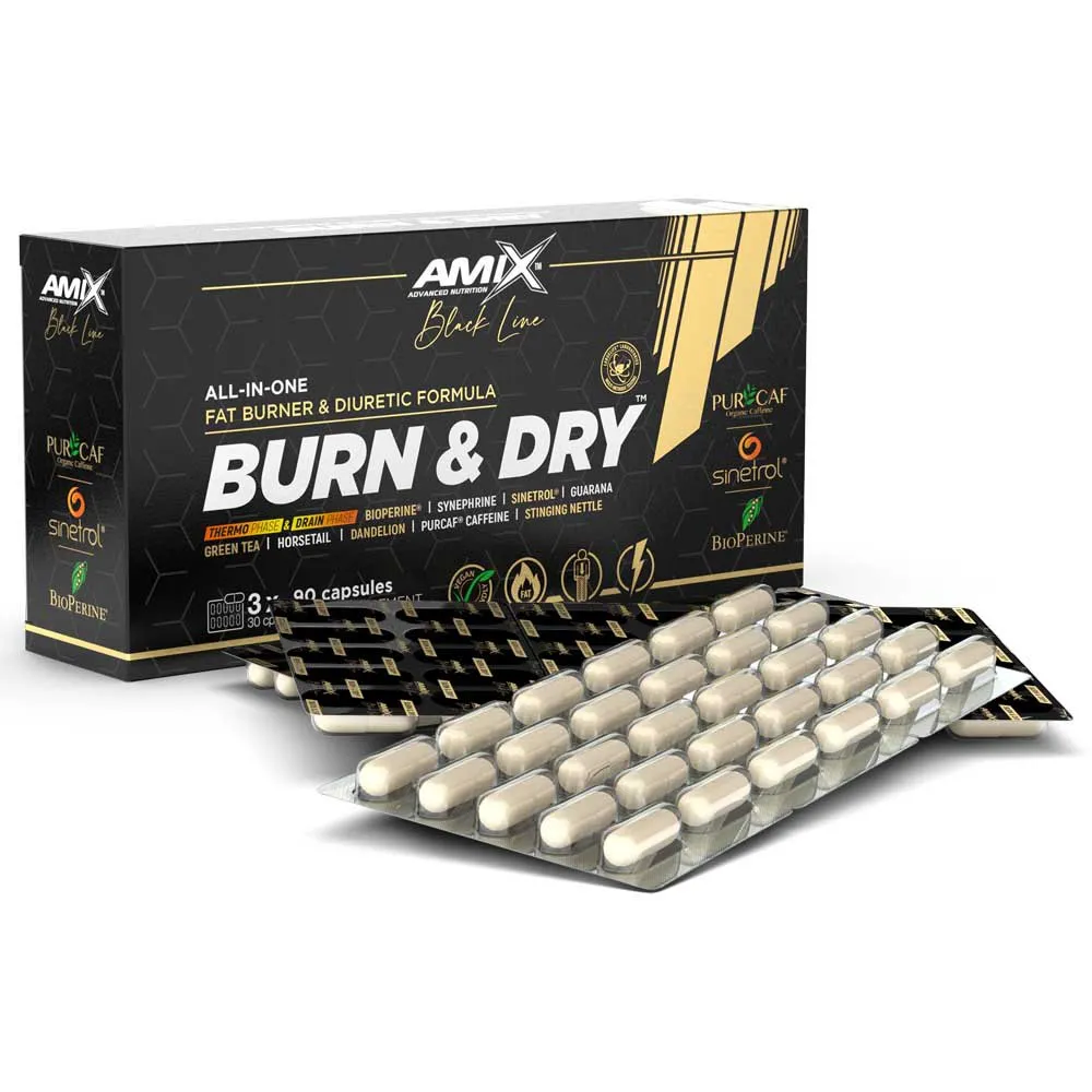 Amix Brun&dry Fettforbrenner 90 Enheter, One size