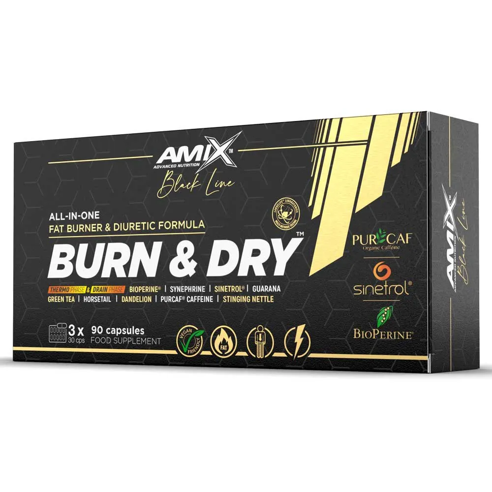Amix Brun&dry Fettforbrenner 90 Enheter, One size