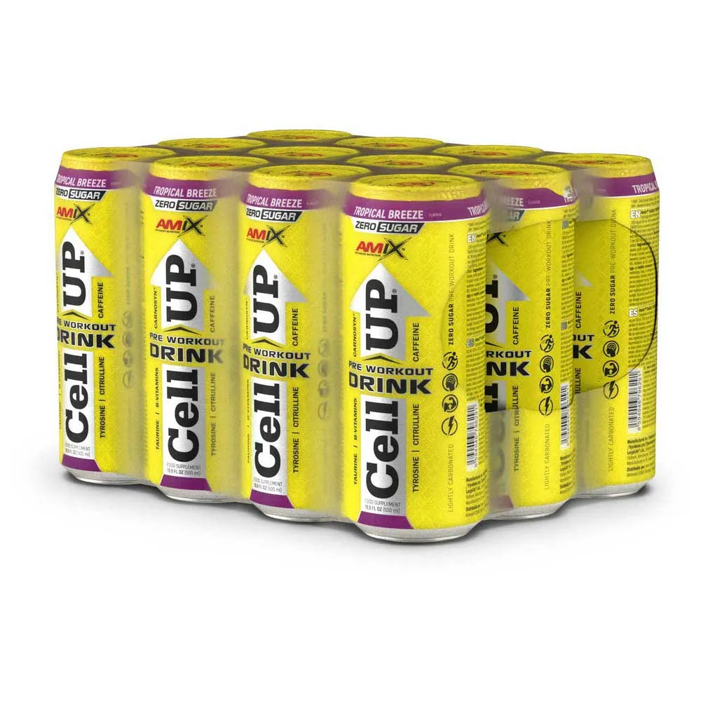 Amix Cellup® Functional Energidrikk Tropisk 12 Enheter, One size