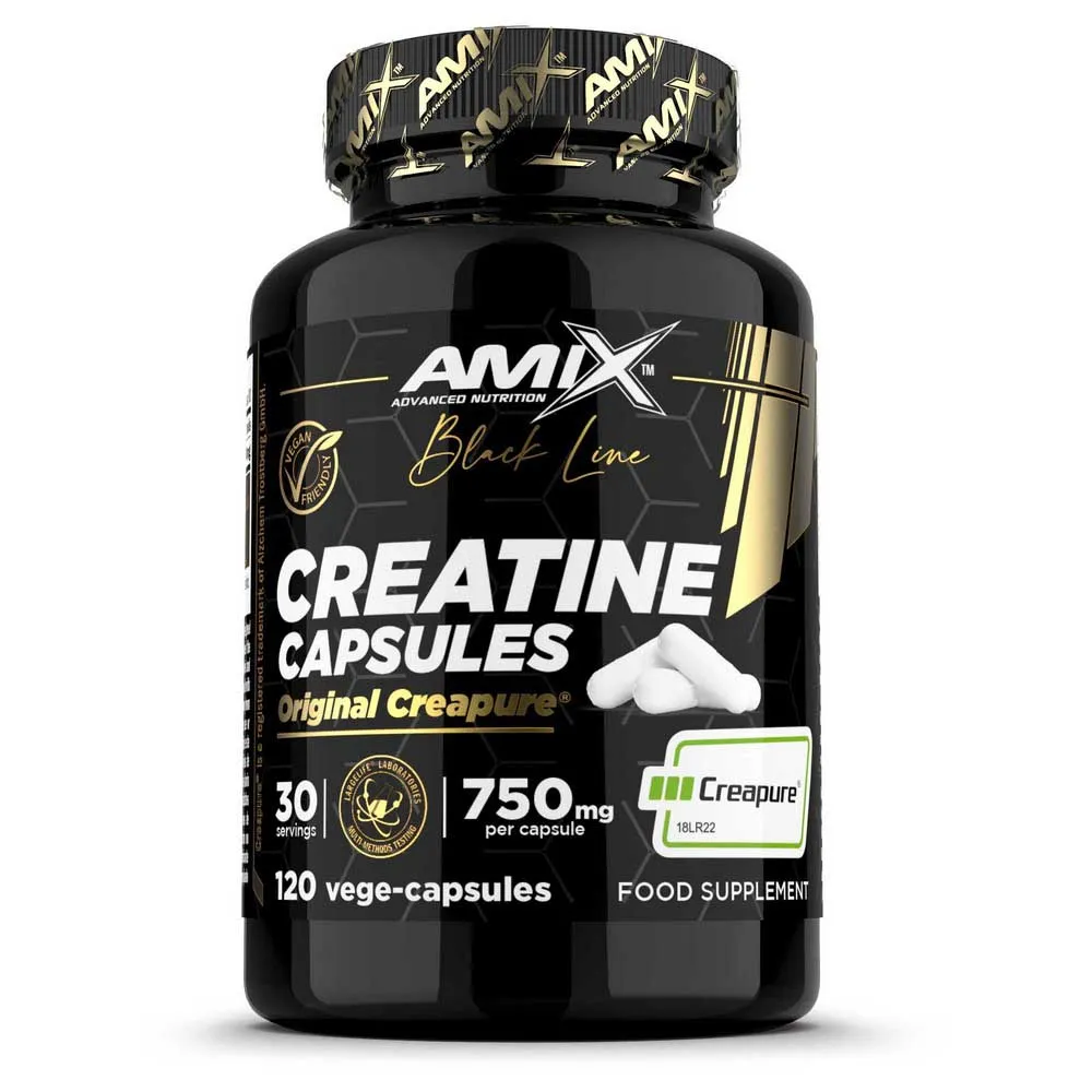 Amix Creapure® Kreatinkapsler 120 Kapsler, One size