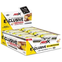 Amix Exclusive Proteinbarerboks Banan Og Sjokolade 40g 24 Enheter Amix Exclusive Proteinbarerboks Banan Og Sjokolade 40g 24 Enheter