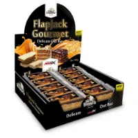 Amix Flapjack Gourmet 100g Energibar Mørk Sjokolade Og Karamell 30 Enheter