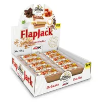 Amix Flapjack Oat Energibar Boks Toffee 120g 30 Enheter
