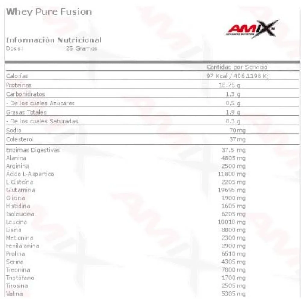 Amix Fusion Isolert Myseprotein Vanilje 4000g, Uncolor, One Size Amix Fusion Isolert Myseprotein Vanilje 4000g, Uncolor, One Size