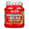 Amix Glutamin+bcaa Nøytral Smak 530g, Red, One Size