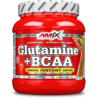 Amix Glutamin Bcaa-pulver 300g