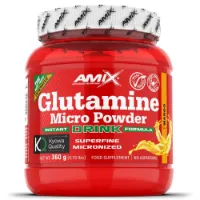 Amix Glutamin Mikropulver Aminosyrer Mango 360g