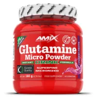 Amix Glutamin Mikropulver Aminosyrer Ville Bær 360g