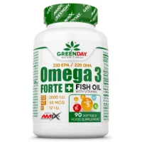 Amix Greenday Provegan Omega 3 Forte+ Kapsler 90 Enheter