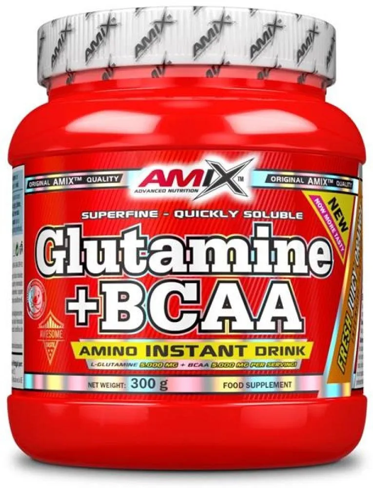 Amix Gutamin Bcaa Halepulver 300g, Uncolor, One Size Amix Gutamin Bcaa Halepulver 300g, Uncolor, One Size