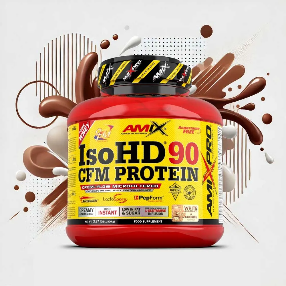Amix Iso Hd 90 Cfm 1.8kg Protein Sjokolade Og Kjeks, One size