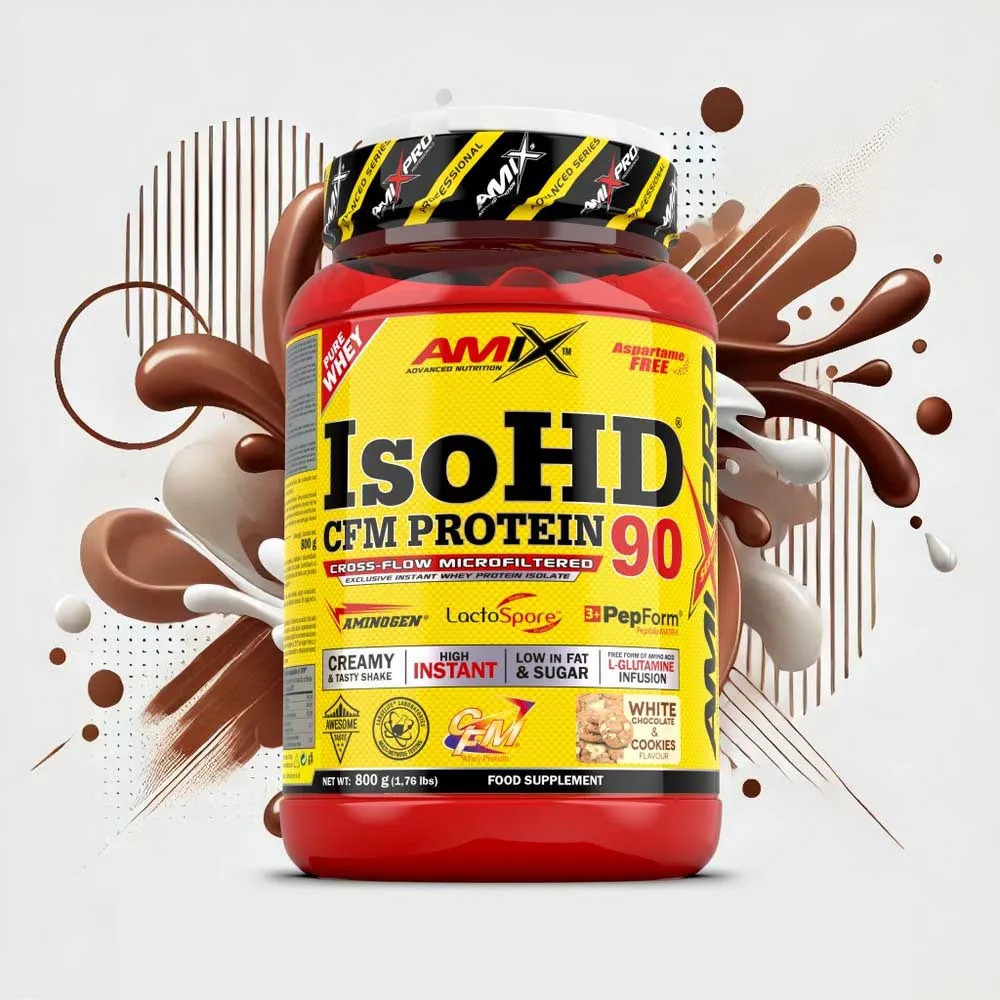 Amix Iso Hd 90 Cfm 800g Protein Sjokolade Og Kjeks, One size