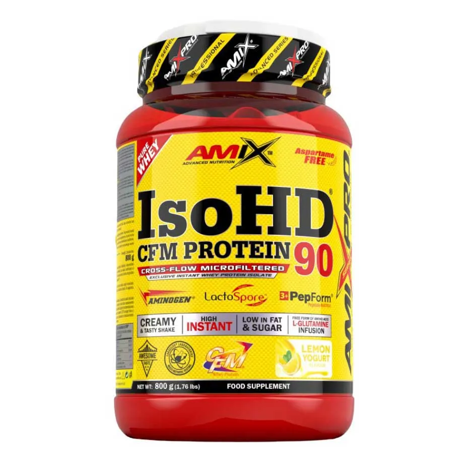Amix Iso Hd 90 Cfm 800g Protein Yoghurt Og Sitron, One size