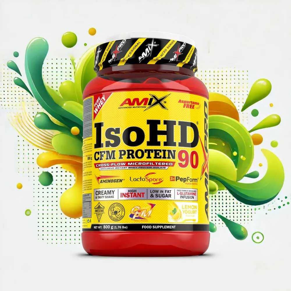 Amix Iso Hd 90 Cfm 800g Protein Yoghurt Og Sitron, One size