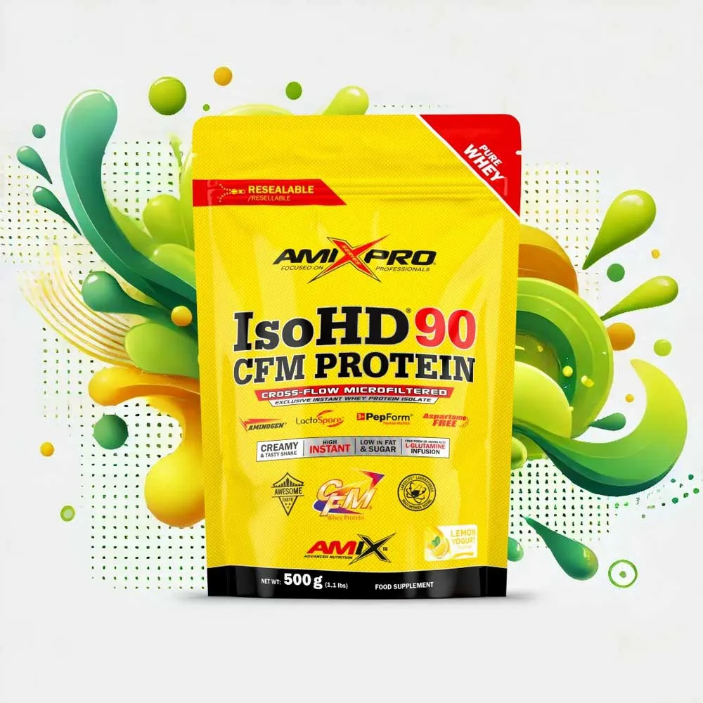 Amix Iso Hd 90 Cfm Saco 500g Protein Yoghurt Og Sitron, One size