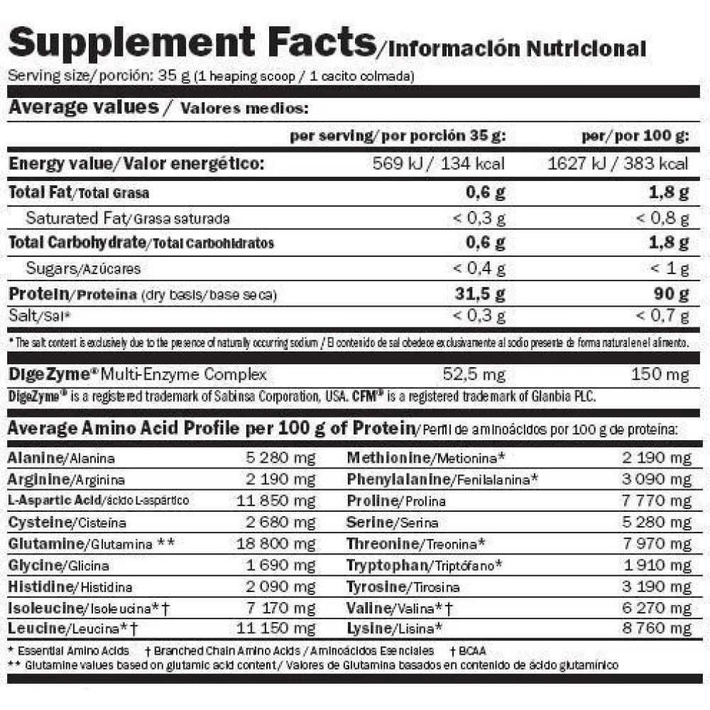 Amix Isoprime Cfm Protein Kaffe Og Mokka Og Sjokolade 1kg, Uncolor, One Size