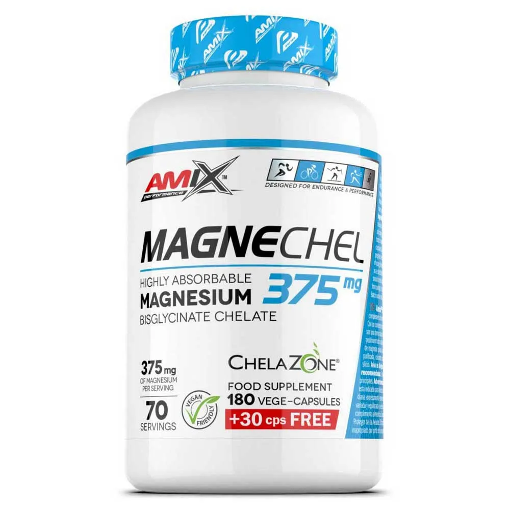 Amix Magnechel® Chelate Magnesium 210 Enheter, White, One Size