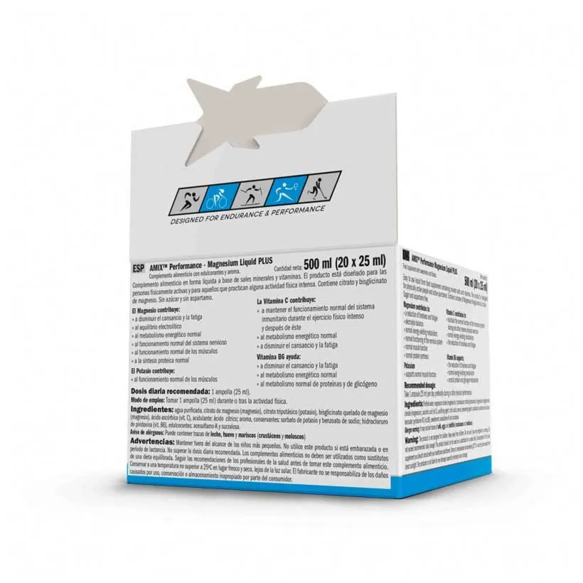 Amix Magnechel® Magnesium Chelate 375mg Energidrikk Enkeltdoseboks 20 Enheter, Multicolor, One Size Amix Magnechel® Magnesium Chelate 375mg Energidrikk Enkeltdoseboks 20 Enheter, Multicolor, One Size
