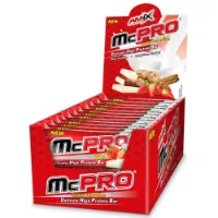 Amix Mcpro Proteinbarerboks Jordbæryoghurt 35g 24 Enheter