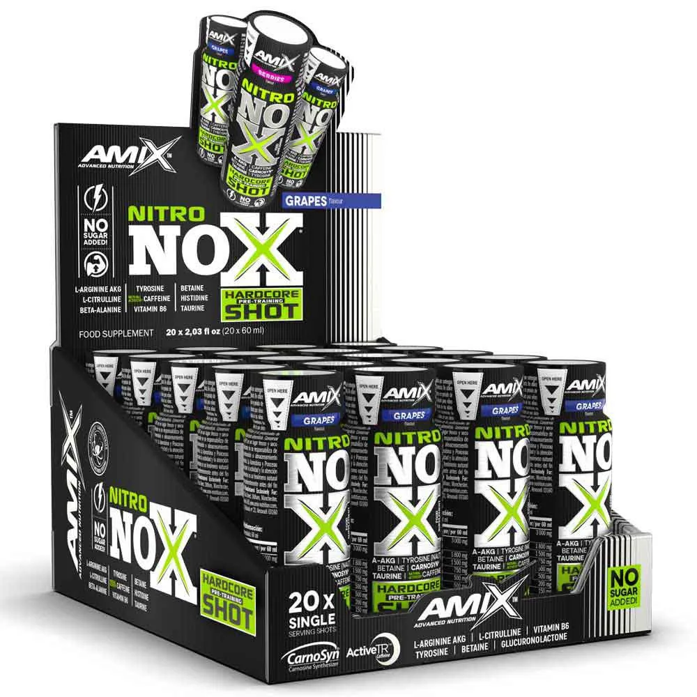 Amix Nitro Nox Shot Volumgiver Drue 60ml 20 Enheter, One size