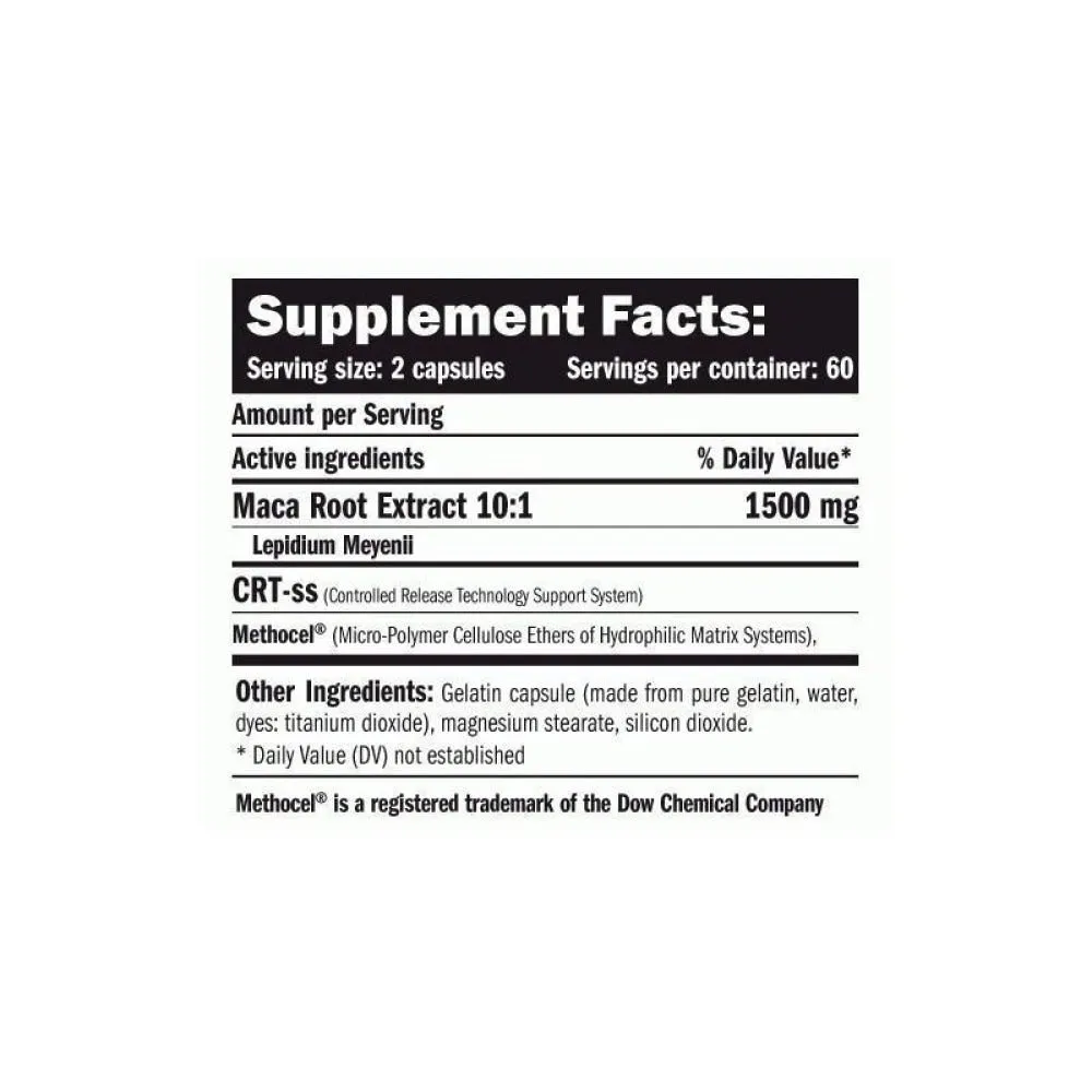 Amix Peruansk Maca 120 Enheter, Uncolor, One Size Amix Peruansk Maca 120 Enheter, Uncolor, One Size