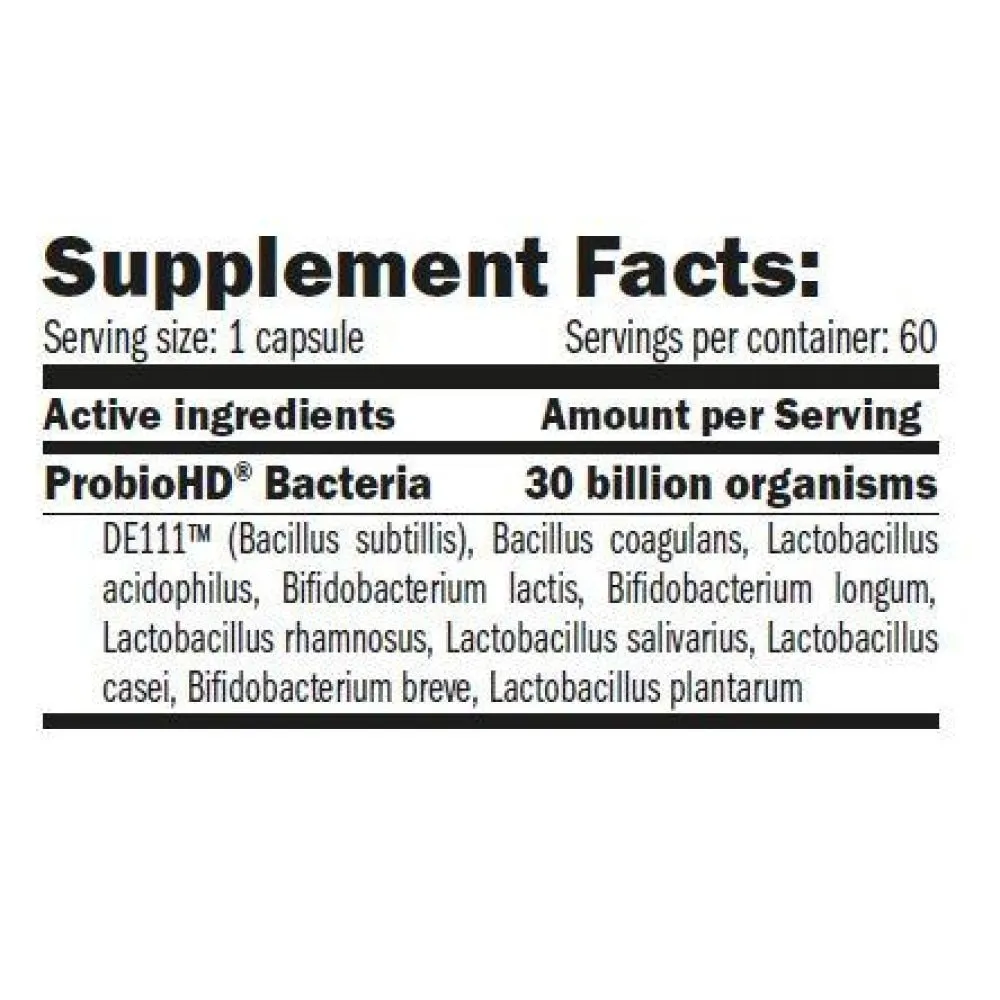 Amix Probio Hd Vitamins Kapsler 60 Enheter, Uncolor, One Size