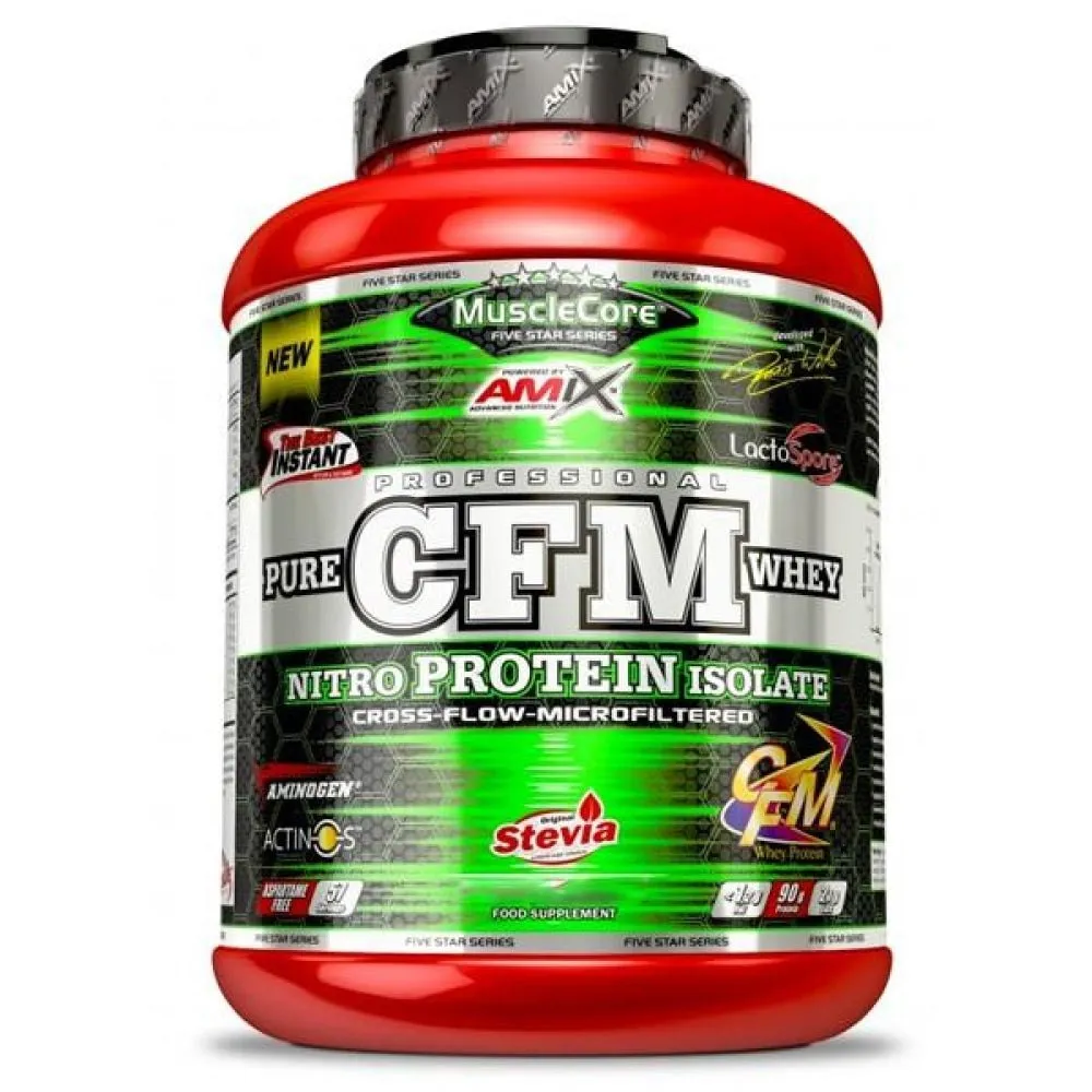 Amix Pure Cfm Nitro Isolert Myseprotein Dobbel Sjokolade 1kg, Uncolor, One Size Amix Pure Cfm Nitro Isolert Myseprotein Dobbel Sjokolade 1kg, Uncolor, One Size