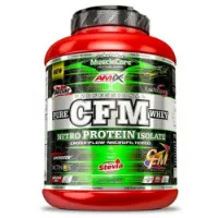 Amix Pure Cfm Whey Nitro Protein Isolert Myseprotein Jordbæryoghurt 1kg