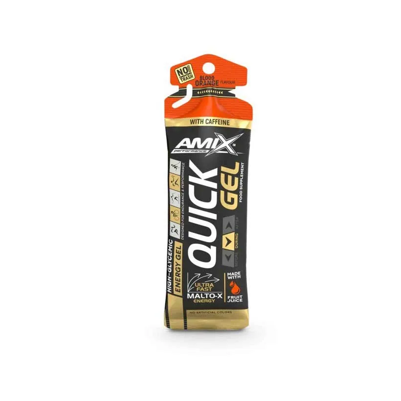 Amix Quick 45g Orange Boks Med Energigeler 40 Enheter, Multicolor, One Size Amix Quick 45g Orange Boks Med Energigeler 40 Enheter, Multicolor, One Size