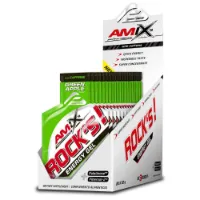 Amix Rock´s Caf Boks Med Energigeler Grønt Eple 32g 20 Enheter Amix Rock´s Caf Boks Med Energigeler Grønt Eple 32g 20 Enheter