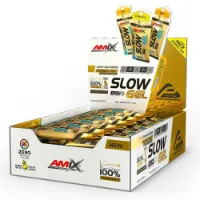 Amix Slow Boks Med Energigeler Mango 45g 40 Enheter Amix Slow Boks Med Energigeler Mango 45g 40 Enheter
